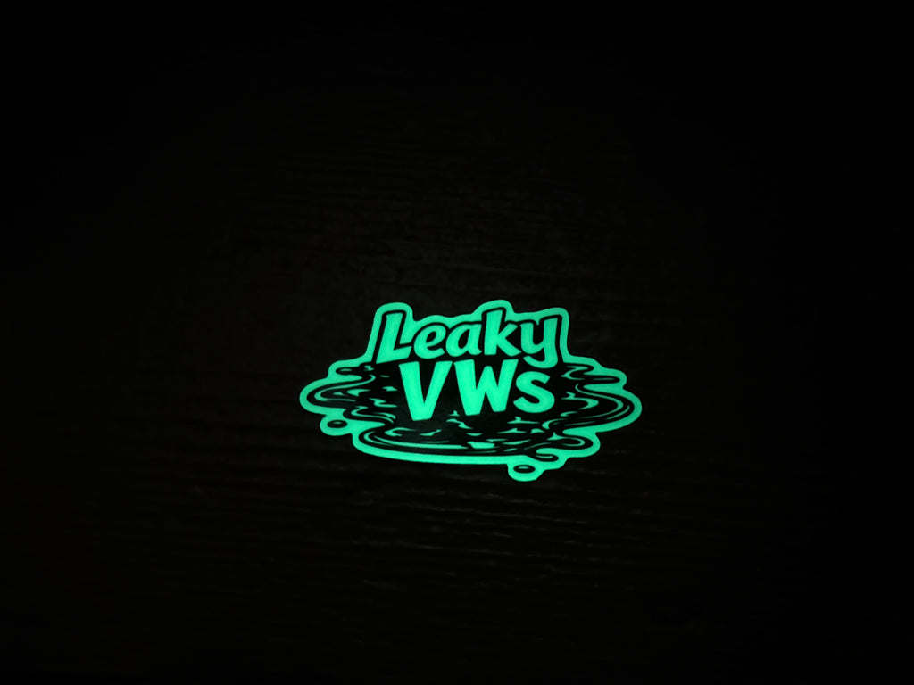 Leaky VWs Sticker Glow in the Dark