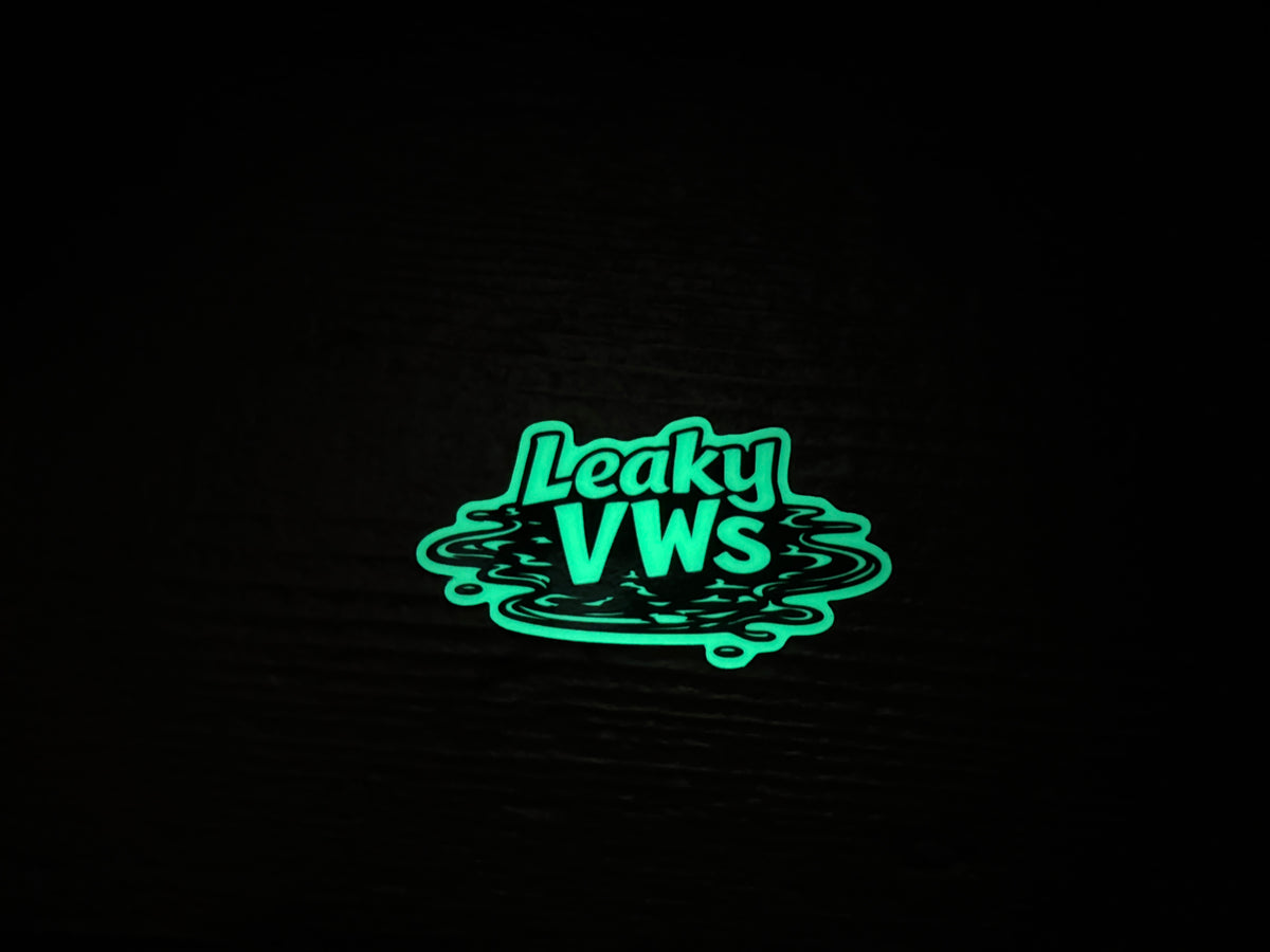 Leaky VWs Sticker Glow in the Dark